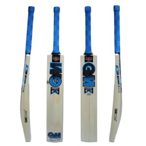 SAG GM English Willow Leather Cricket Bat Full Size | GM Season Ball Bat | Lightweight Durable Comfortable Grip | Perfect for Power Hitting | Ideal for Practice Sessions, Club Matches & Tournaments